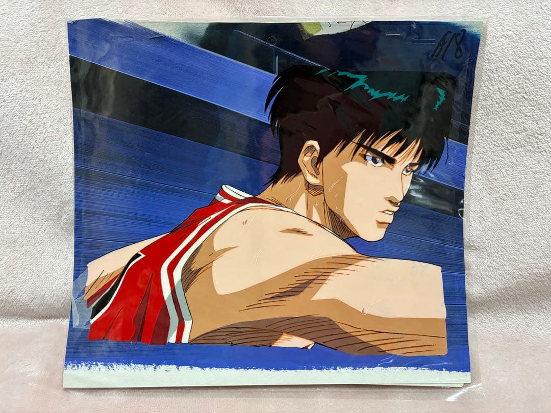 【年代物・未開封品】スラムダンク　SLAM DUNK セル画　流川楓　東映アニメ