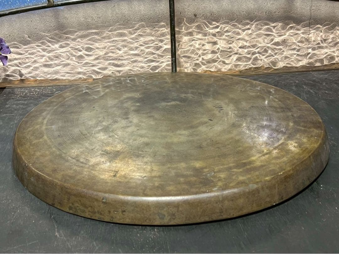 真鍮 パレット トレイ アンティーク インテリア ビンテージ 希少