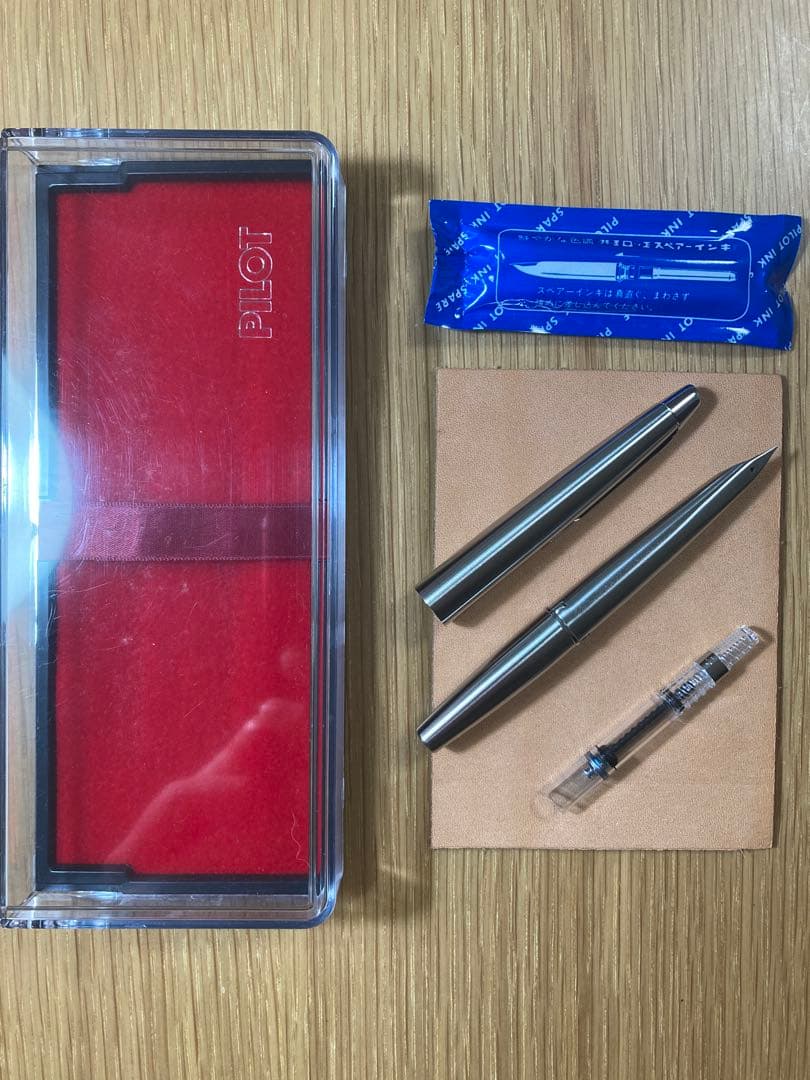 ほぼ未使用！Pilot ミュー 万年筆 fニブ