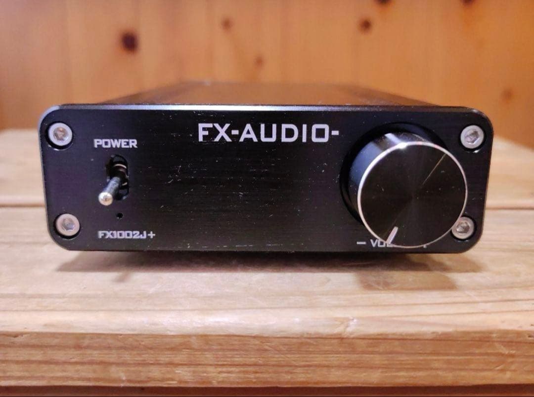 FX-AUDIO FX1002J+ アンプ＆ACアダプター