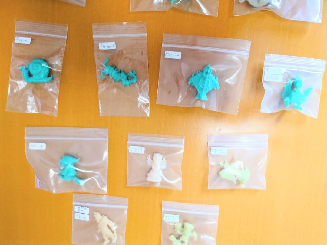 バラ売り可 ネクロスの要塞 7弾 14種 14体 レトロ フィギュア ロッテ