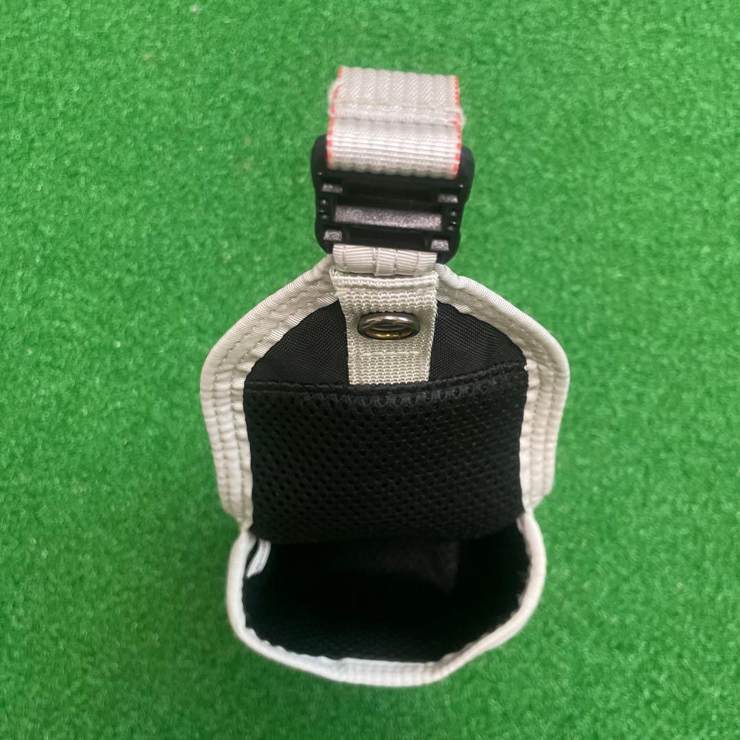 BRIEFING グレー ナイロンポーチ