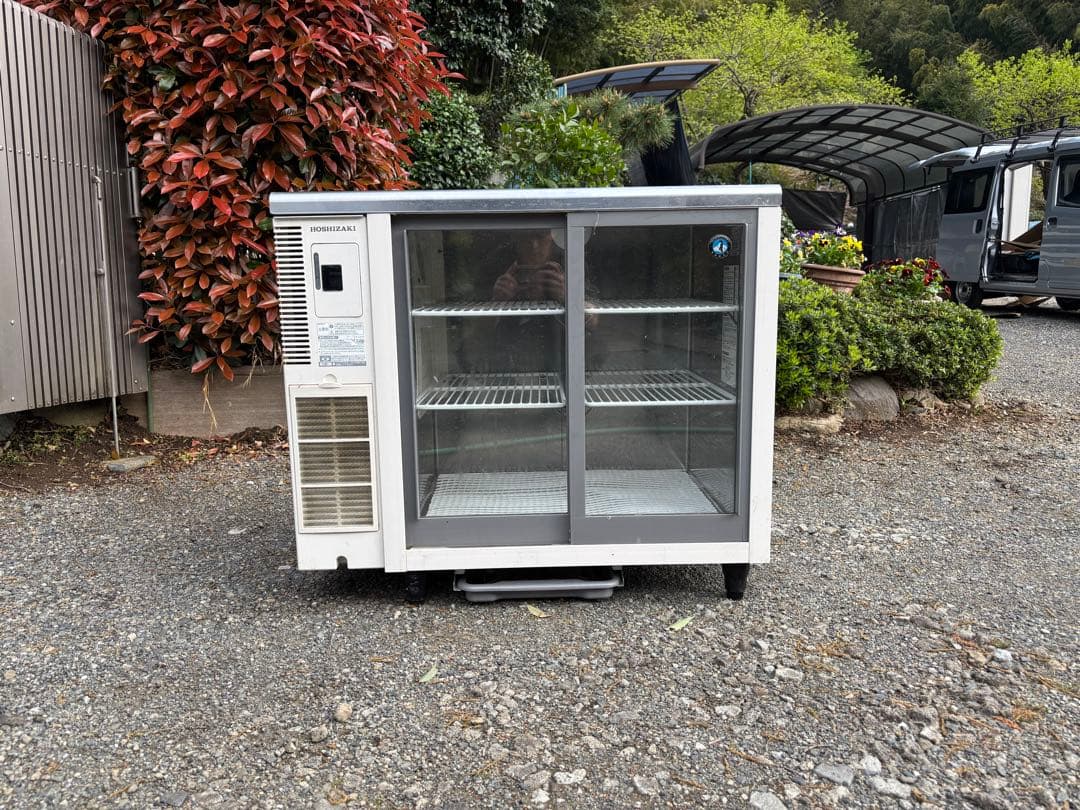 冷蔵冷凍ショーケース◆ホシザキ◆幅90cm奥行60cm高さ80cm◆中古◆動確済
