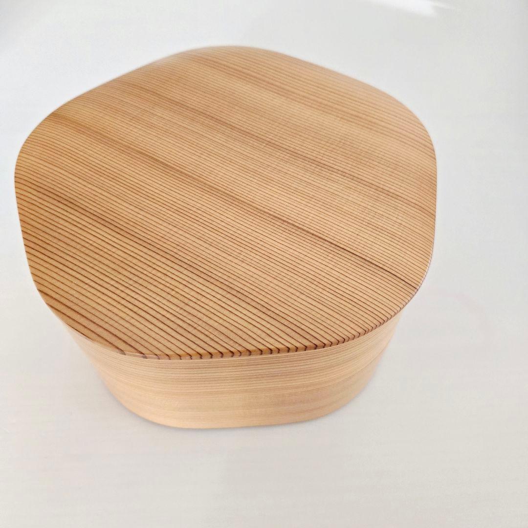 ★大館工芸社 曲げわっぱ 梅花重 ２段 大きめ 重箱★