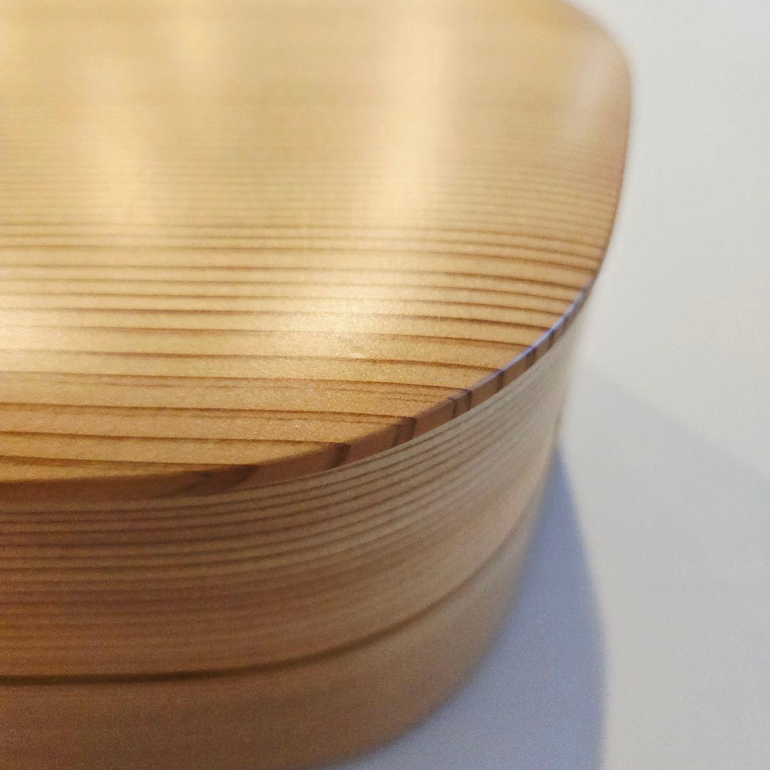 ★大館工芸社 曲げわっぱ 梅花重 ２段 大きめ 重箱★