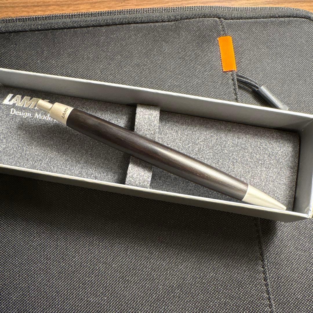LAMY2000ブラックウッド　専用ケース付き