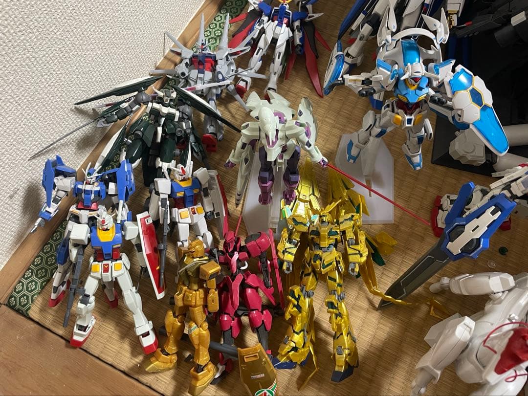 ジャンク 組み立て済み HG MG RGガンプラ セット