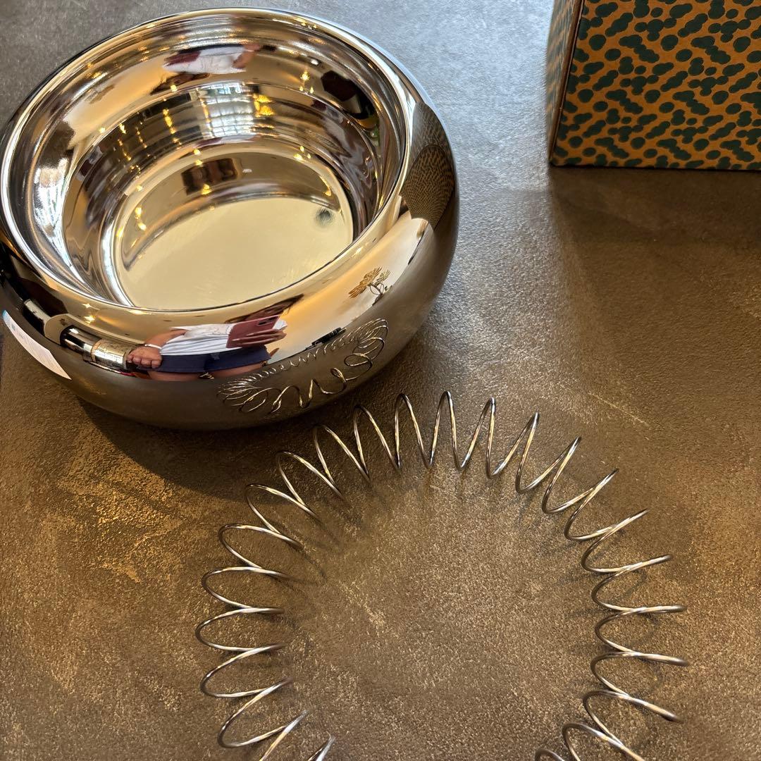 伊勢丹購入⭐︎ALESSI⭐︎アレッシィ　スパイラルアッシュトレイ　小物入れ