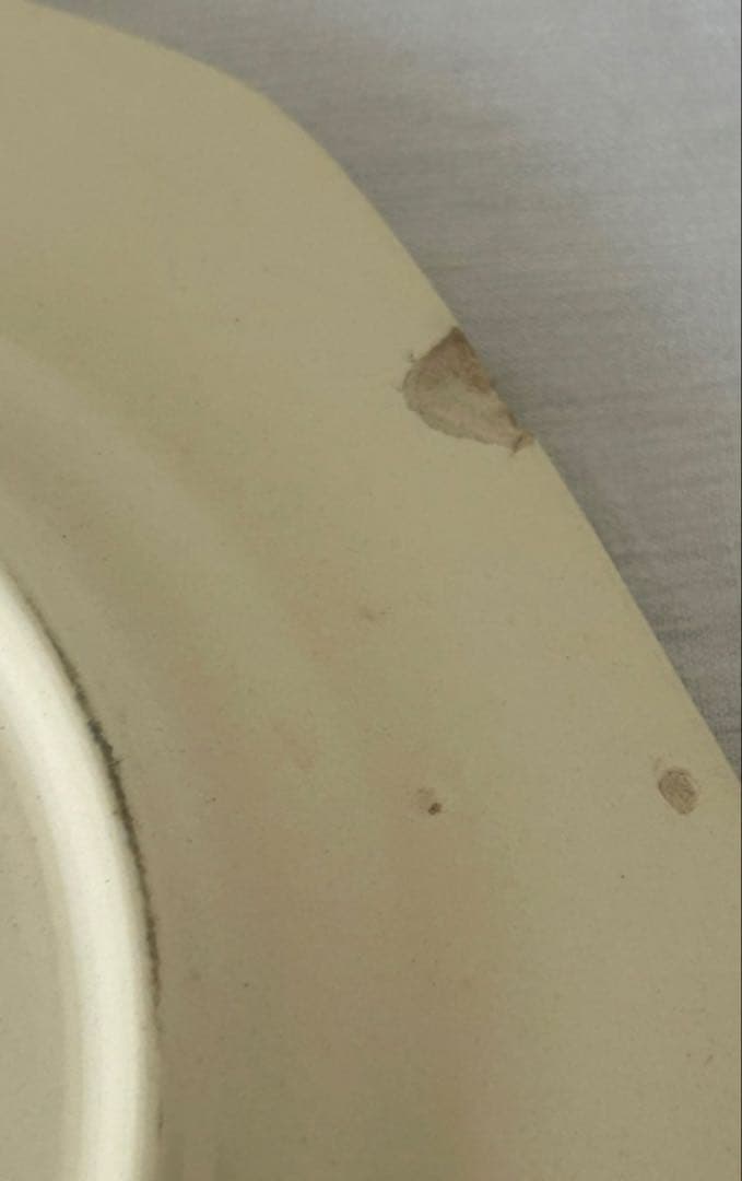 フランスアンティーク　ロンシャン　スクエアプレート