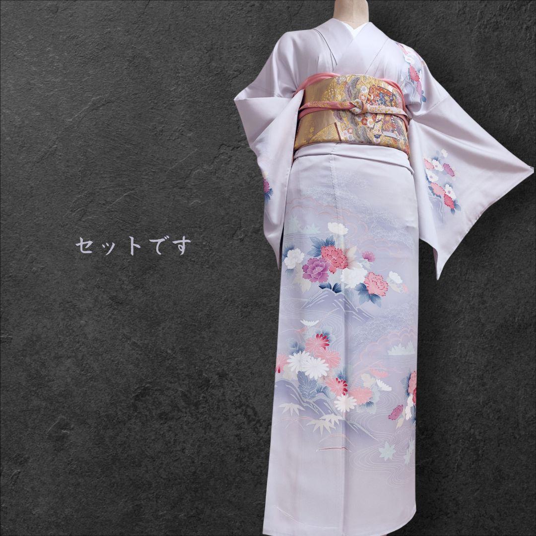 ❰6543❱ フルセット　付け下げ訪問着　袋帯　入学式　お宮参り　正絹　着物