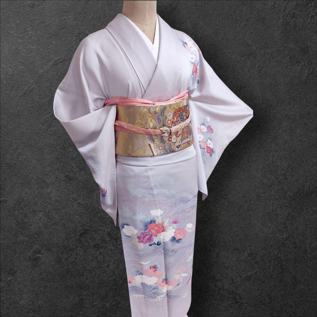❰6543❱ フルセット　付け下げ訪問着　袋帯　入学式　お宮参り　正絹　着物