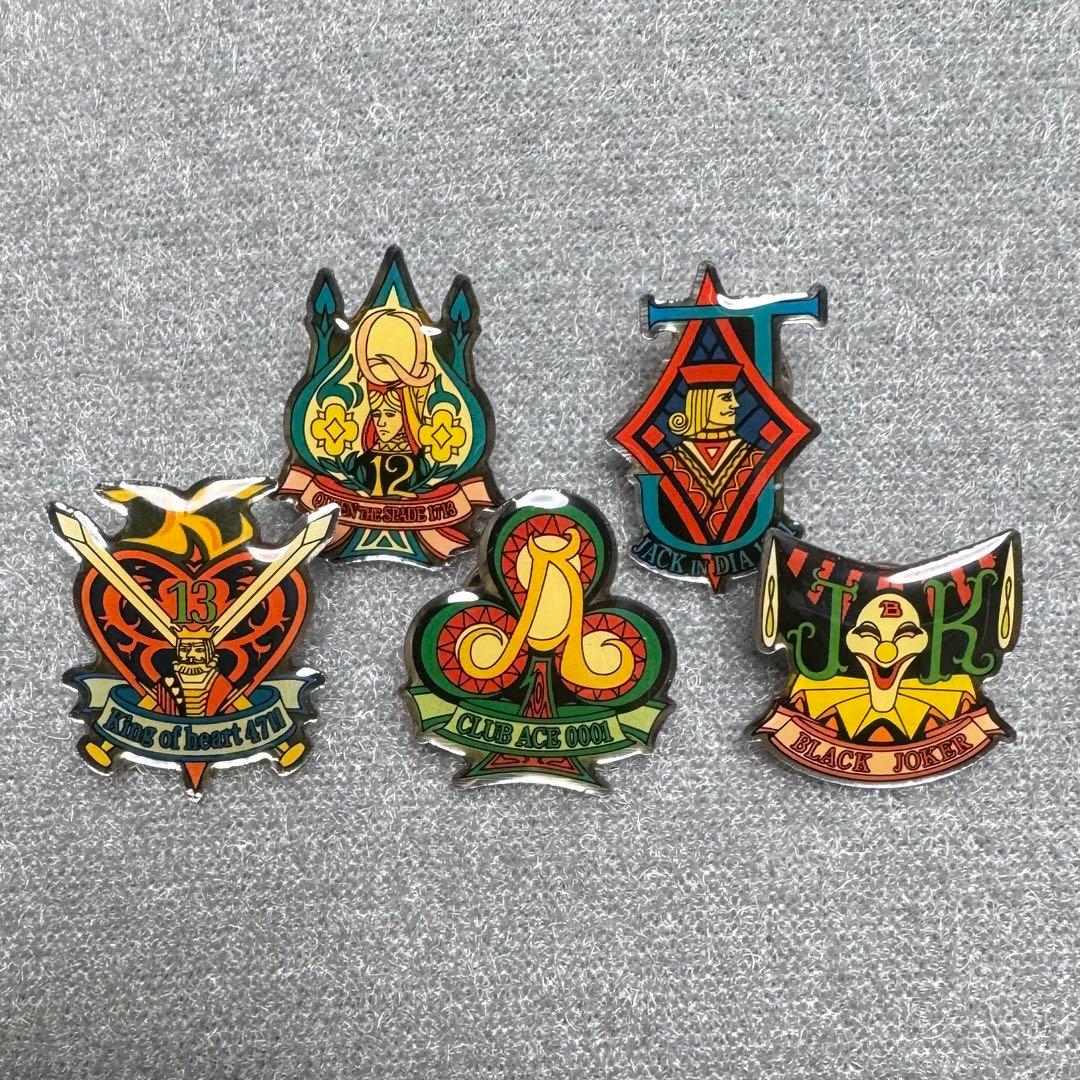 Gガンダム　シャッフル同盟　ピンズセット