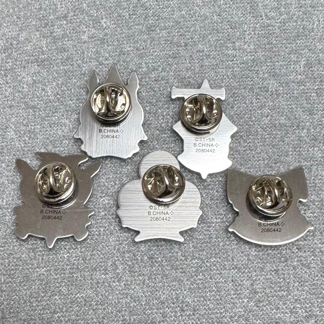 Gガンダム　シャッフル同盟　ピンズセット