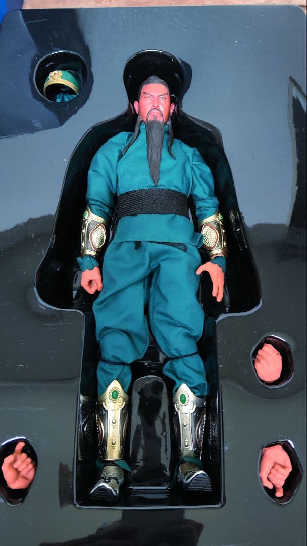 三国志.[関羽雲長]1/6.HOTToys.アクションフィギュア