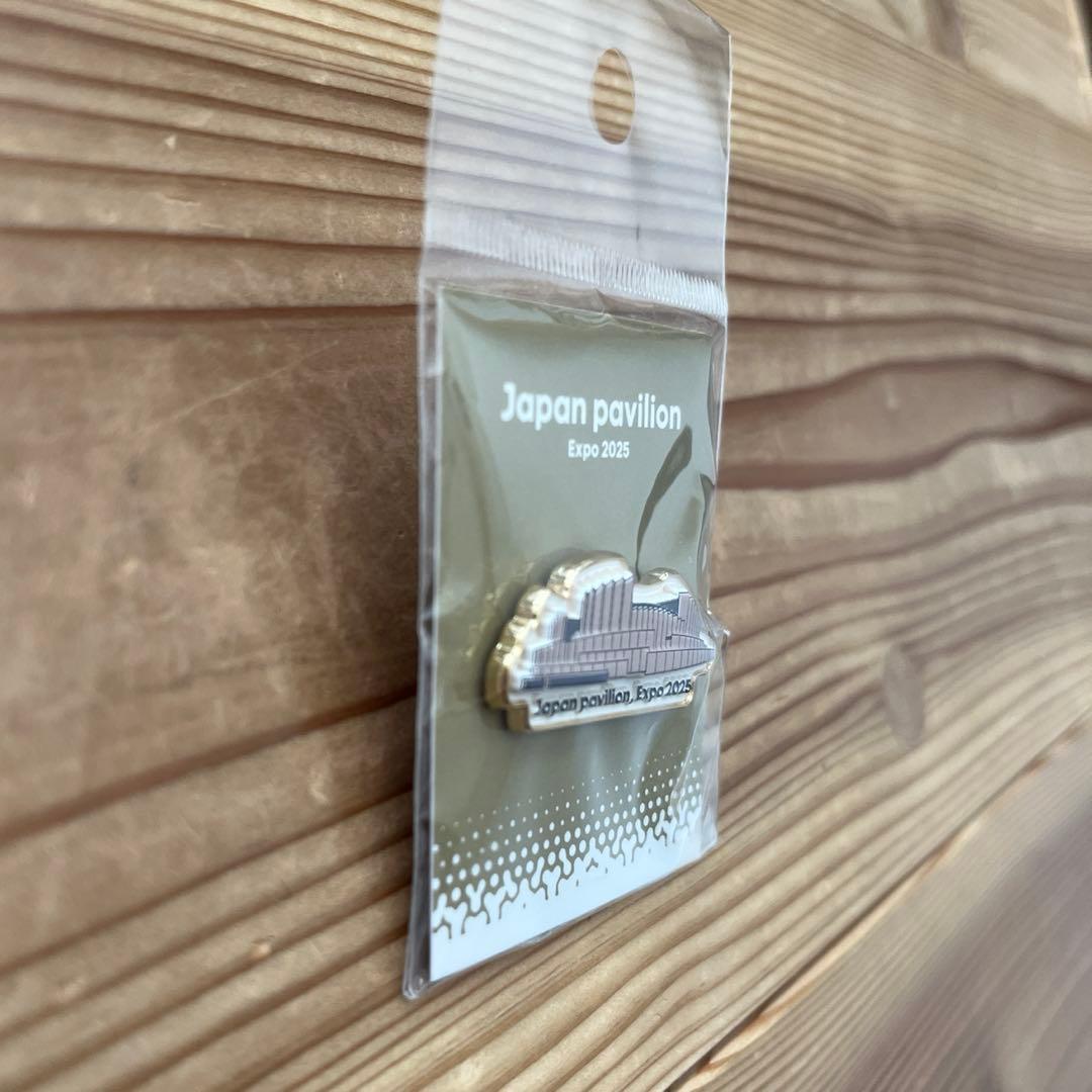 日本館　外観　ピンバッジ　大阪関西万博2025