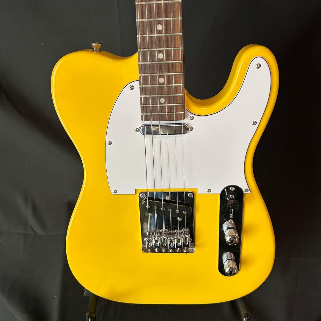 プレイテックテレキャスターモデル色イエロー