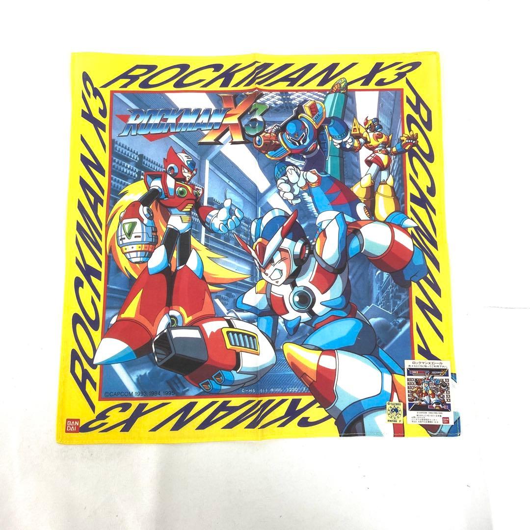 ロックマン ROCKMAN X3 ハンカチ 10枚 セット