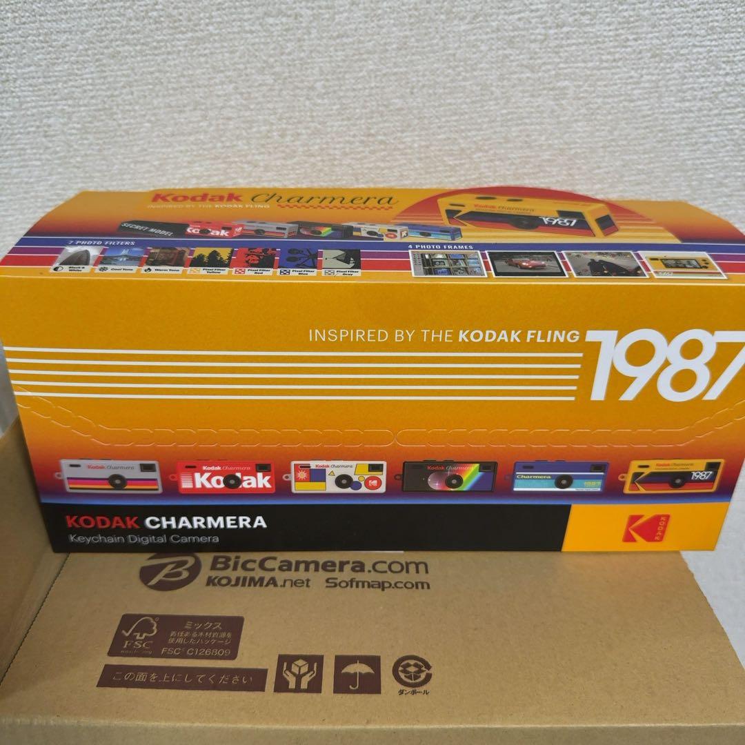 6個 Kodak Charmera 1987 キーチェーン　新品未開封