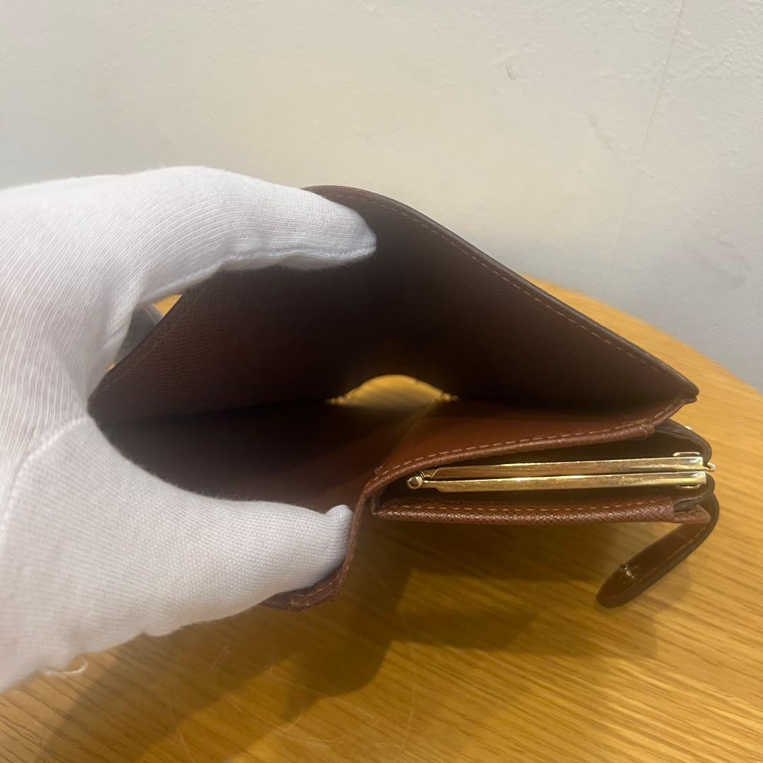 ◆Louis Vuitton ルイヴィトン 二つ折り財布 モノグラム ネーム入◆