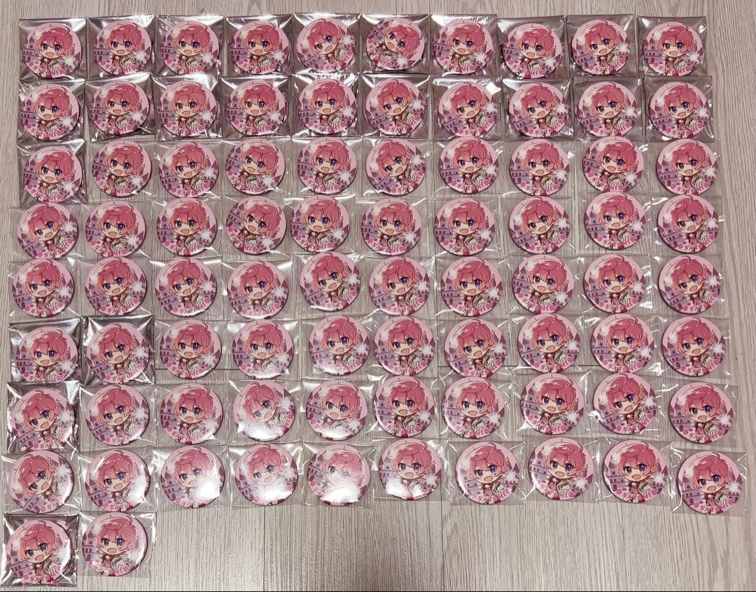 すとぷり さとみくん すとねく デフォ 缶バッチ