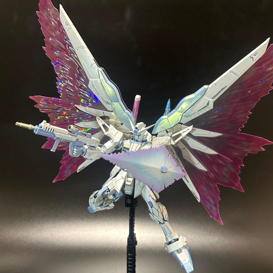 RGデスティニーガンダム　チタニウムフィニッシュ トワイライトコーティング風