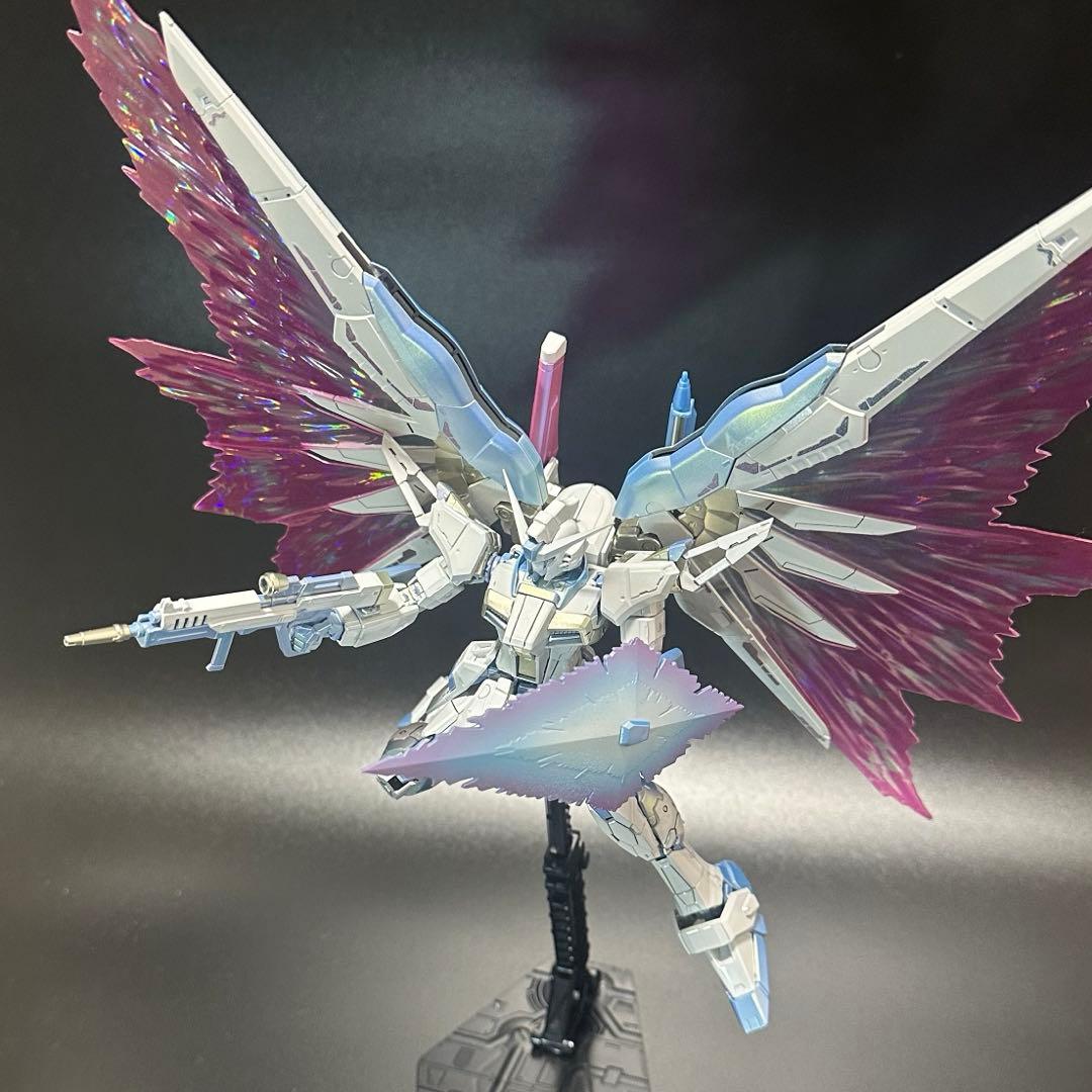 RGデスティニーガンダム　チタニウムフィニッシュ トワイライトコーティング風