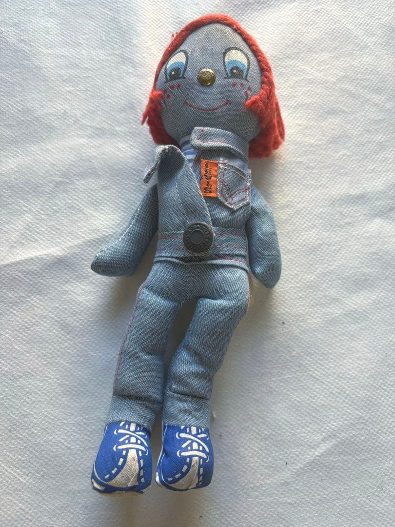 Levi's Denim Rag Doll リーバイス人形　70s