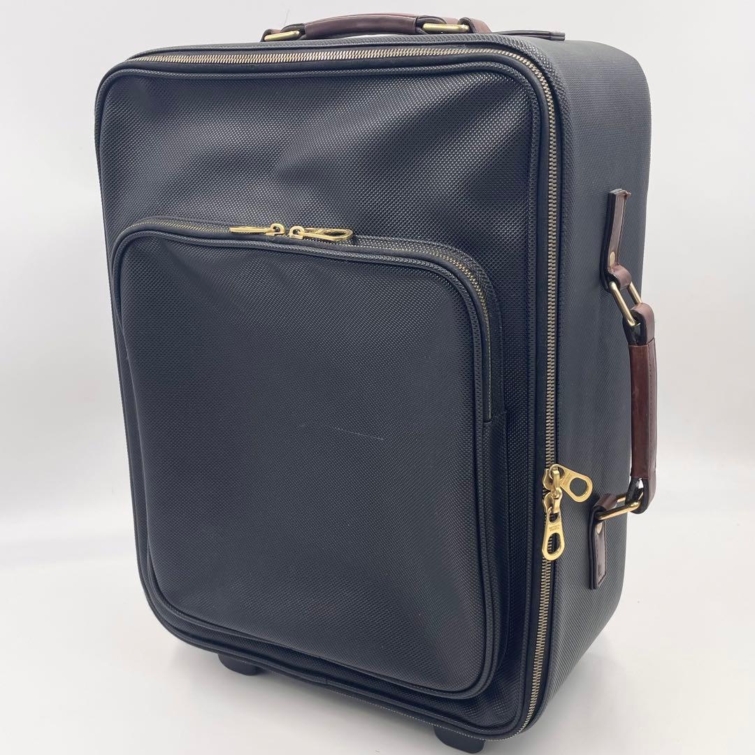 【機内◎•希少】ボッテガ マルコポーロ キャリーケース トラベル 旅行 2輪