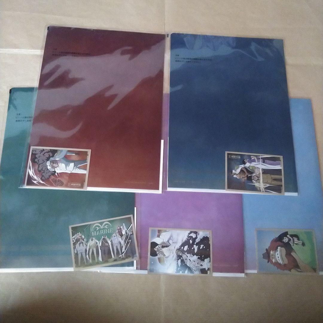 ワンピース 一番くじ クリアファイル ケース 50枚セット ロー ロビン