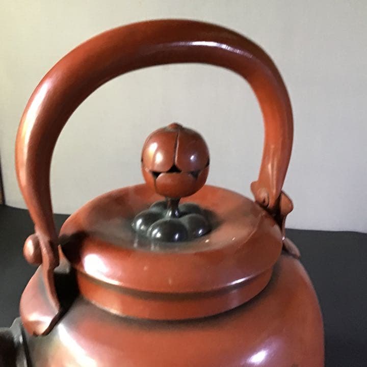 珍品　大型薬缶