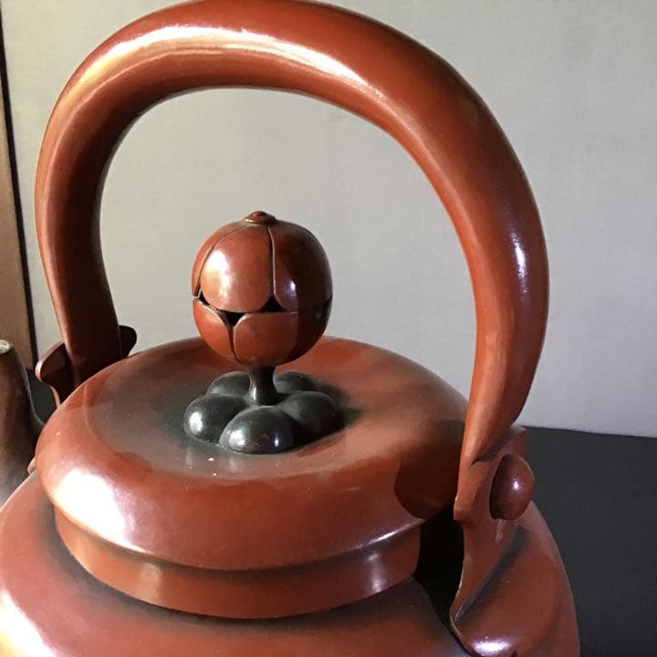 珍品　大型薬缶