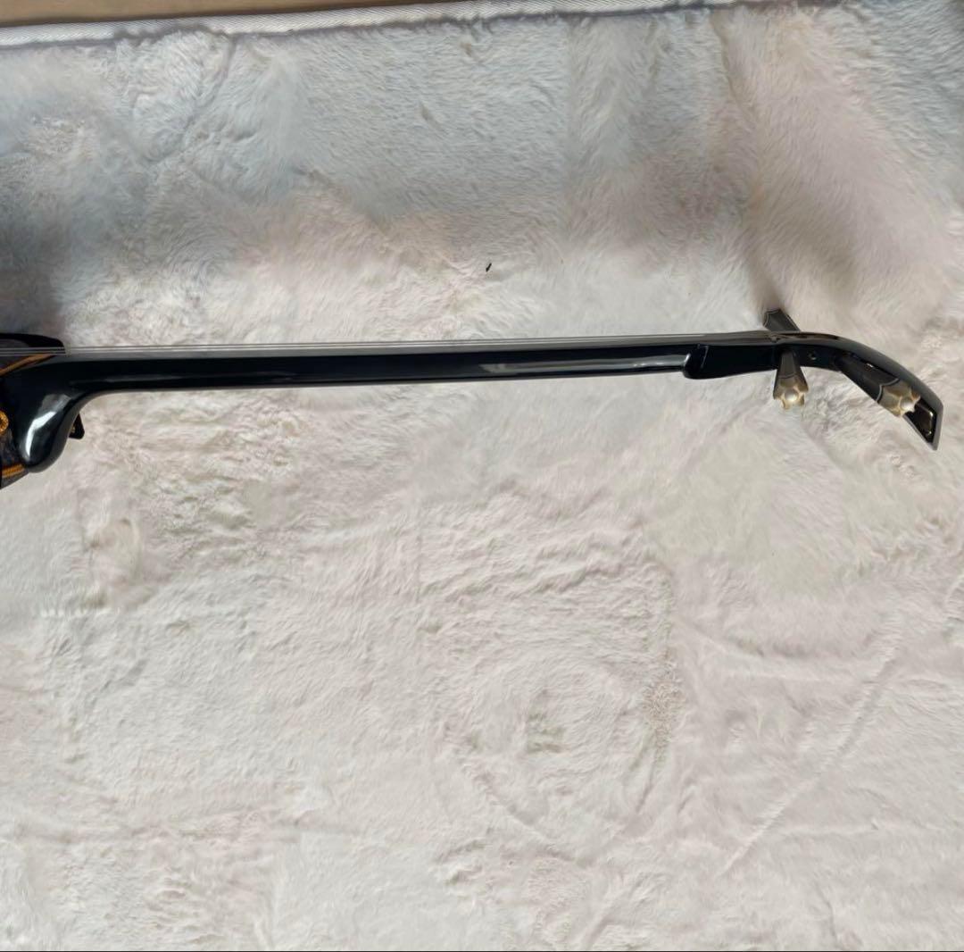 沖縄三線 2wayセミハードケース付き 人工皮 蛇柄 民族楽器　琉球楽器