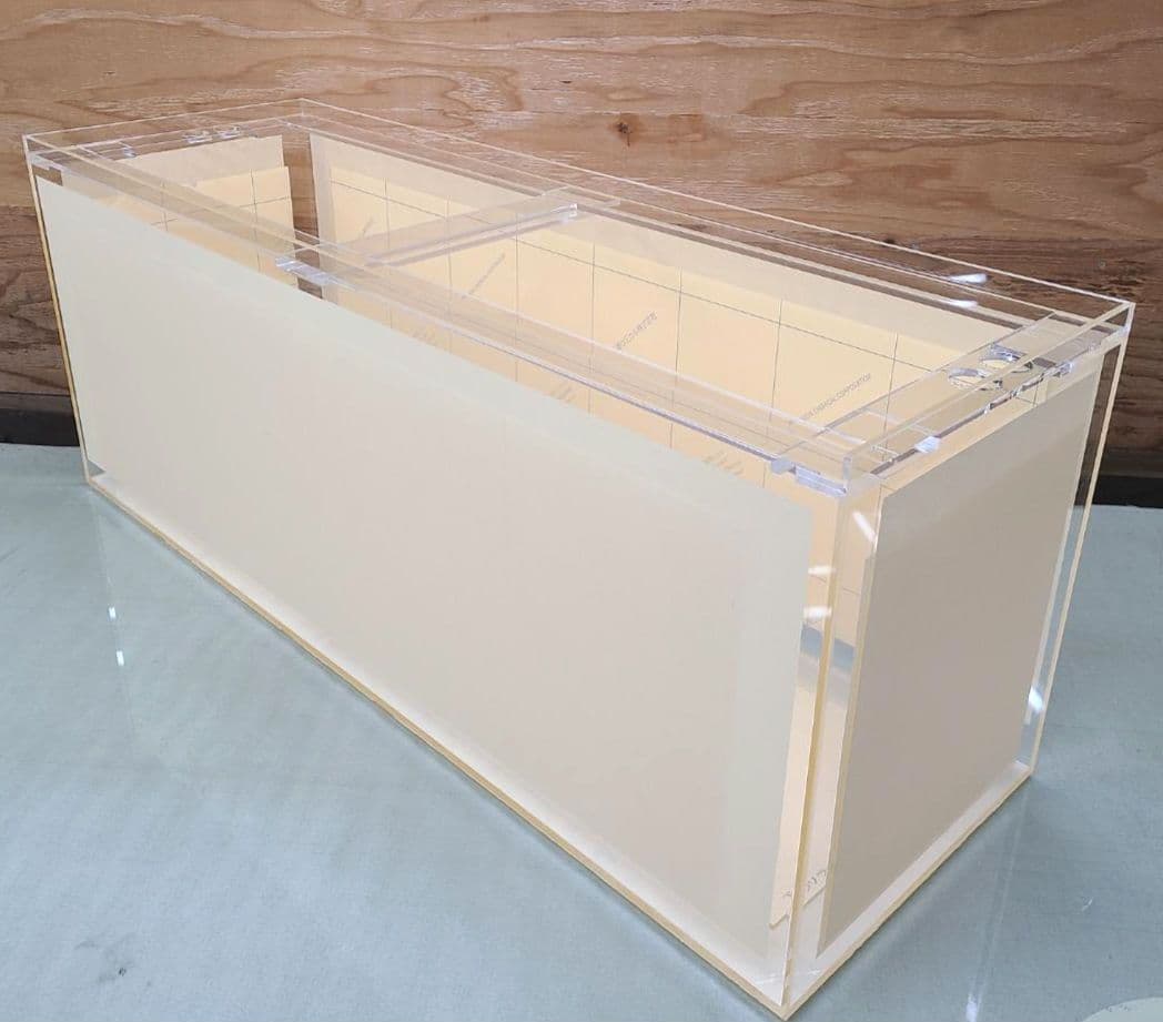 アクリル水槽　900×300×360 (塩ビ蓋付き)
