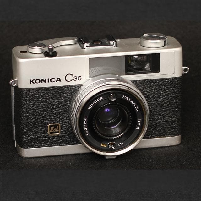 489-3　KONICAコニカC35 Ｅ＆Ｌ 分解整備済の完動美品