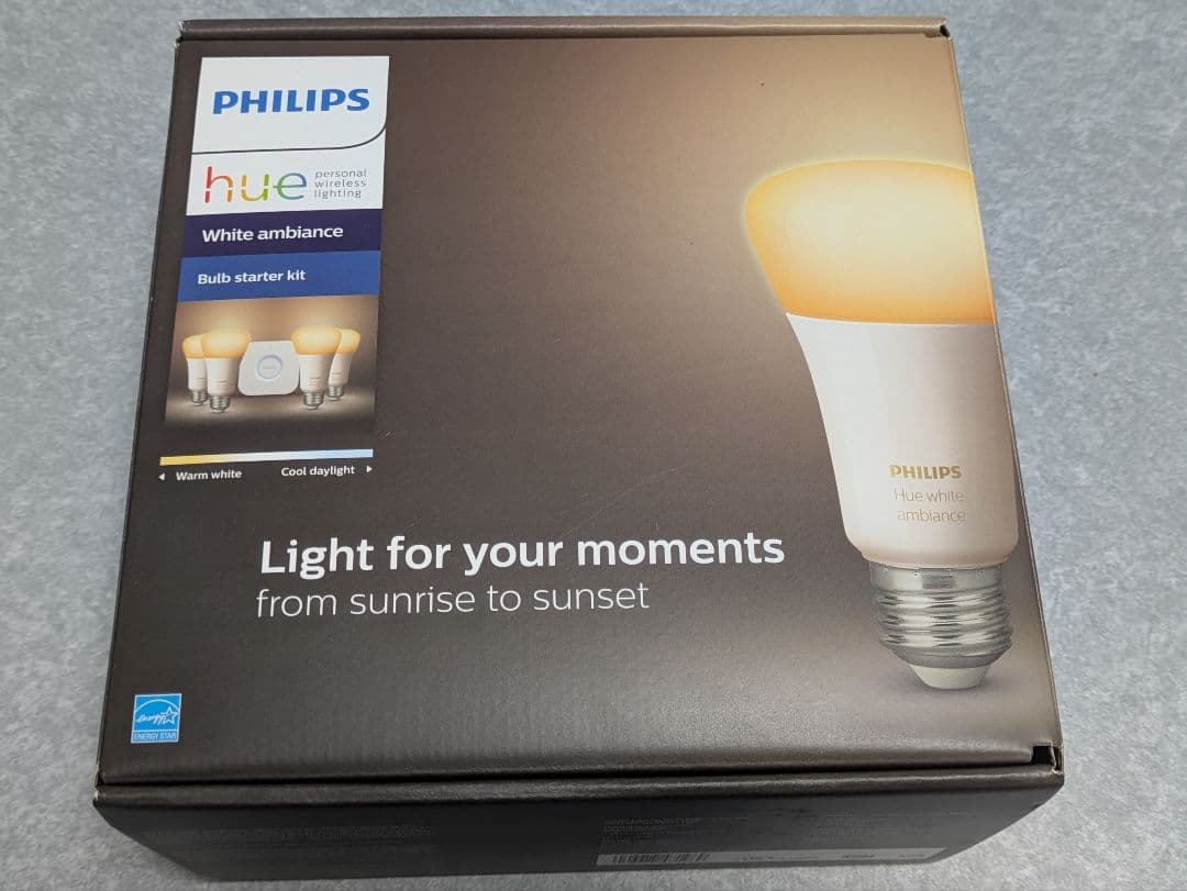 PHILIPS Hue White Ambiance Bulb スターターキット
