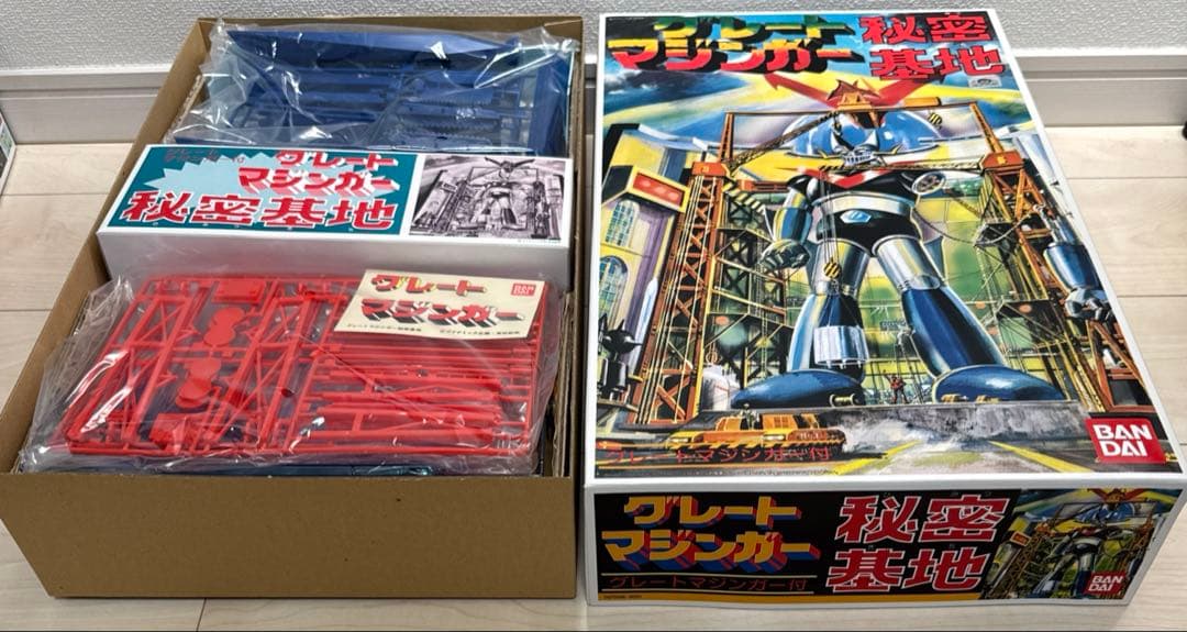 バンダイ　レア　絶版　プラモデルセット　おまけ付き