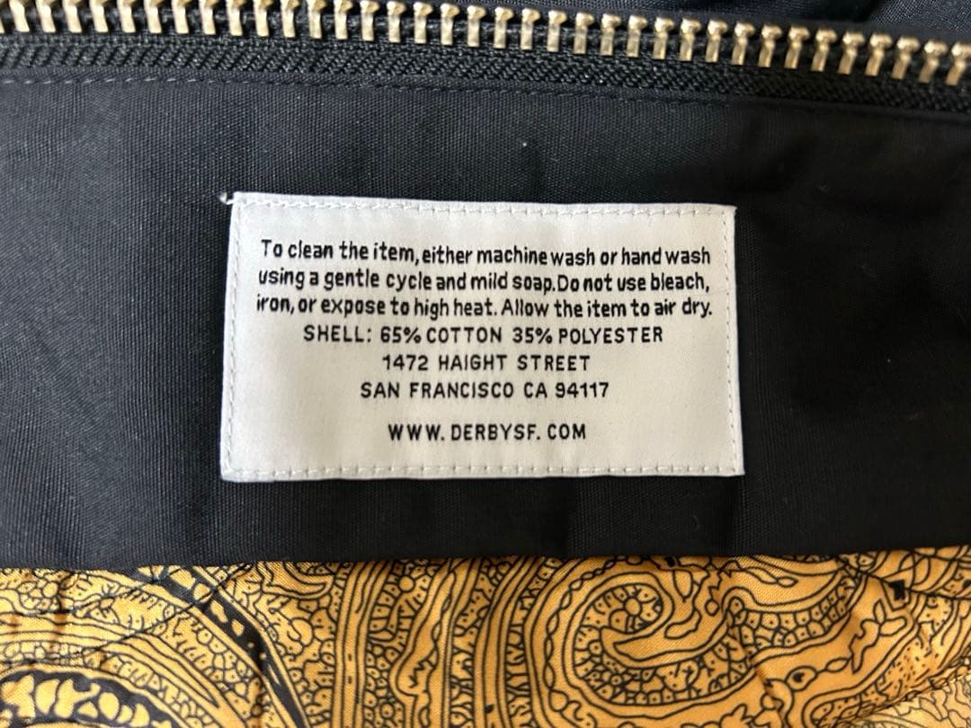 DERBY OF SAN FRANCISCO ベスト S ベルベルジン別注　新品