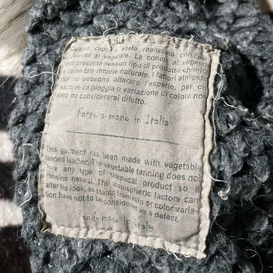 ジャケット・アウター GIORGIO BRATO fur lamb leather jacket