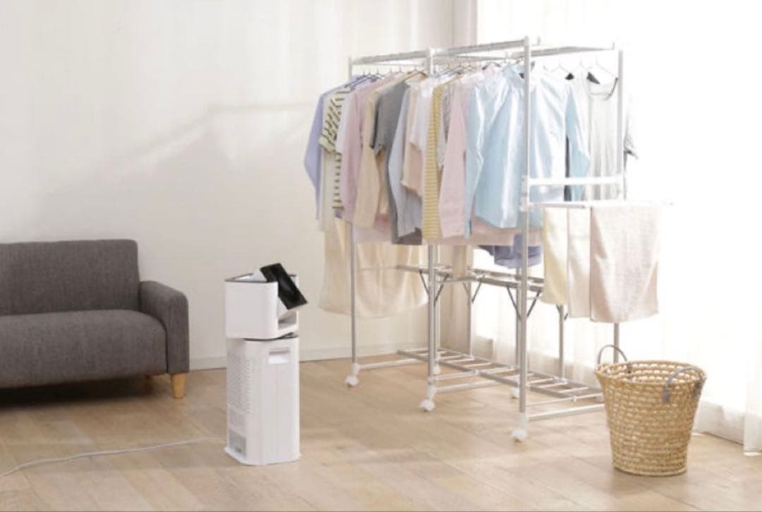 724 アイリスオーヤマ 衣類乾燥除湿機 サーキュレーター 送料無料