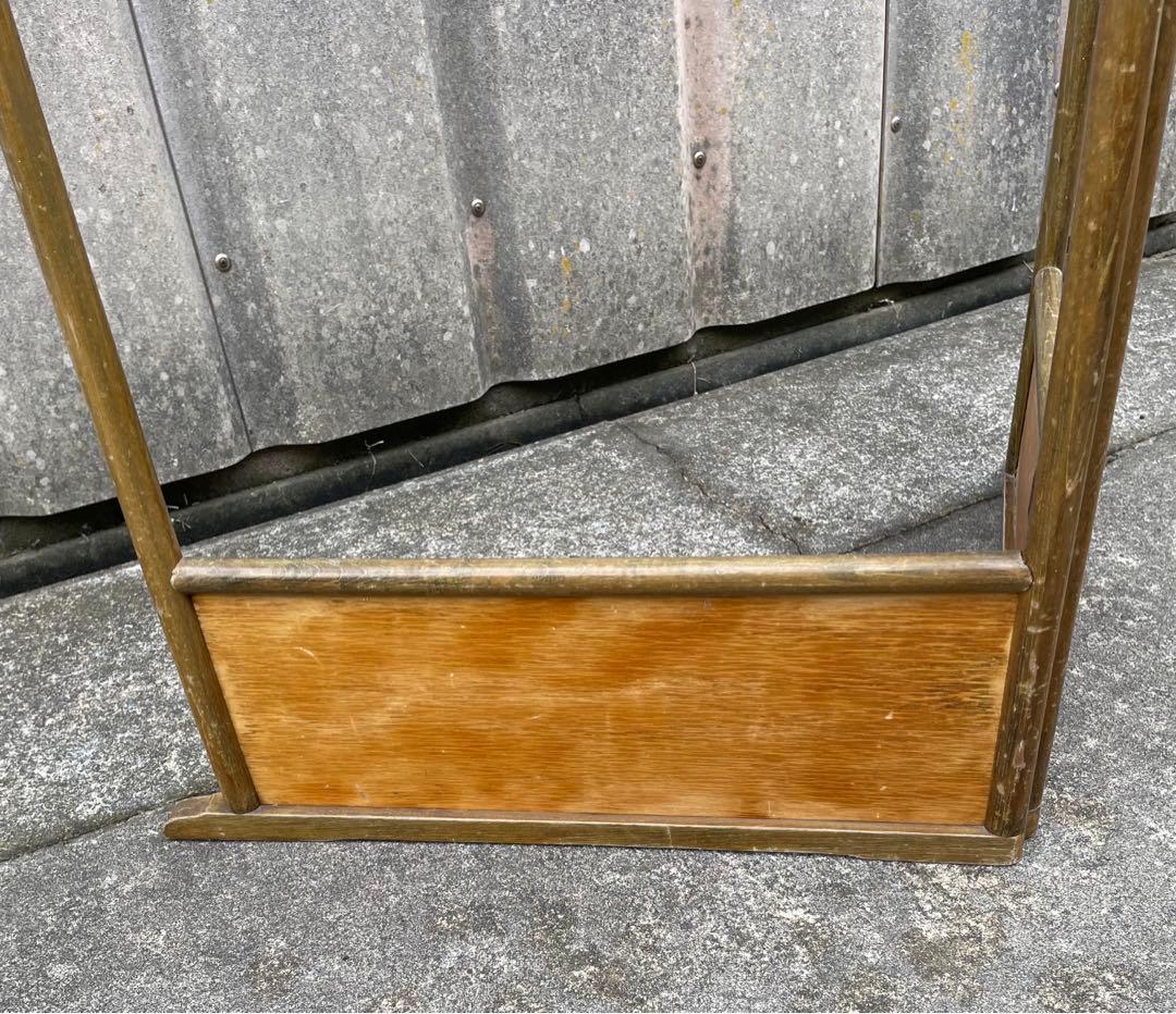 稀少/古道具/当時物/無垢材/木製/衣紋掛け/衣桁/着物掛け/26