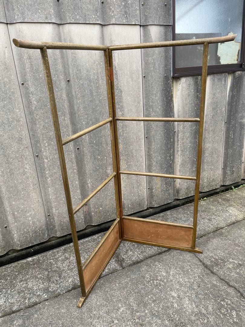 稀少/古道具/当時物/無垢材/木製/衣紋掛け/衣桁/着物掛け/26