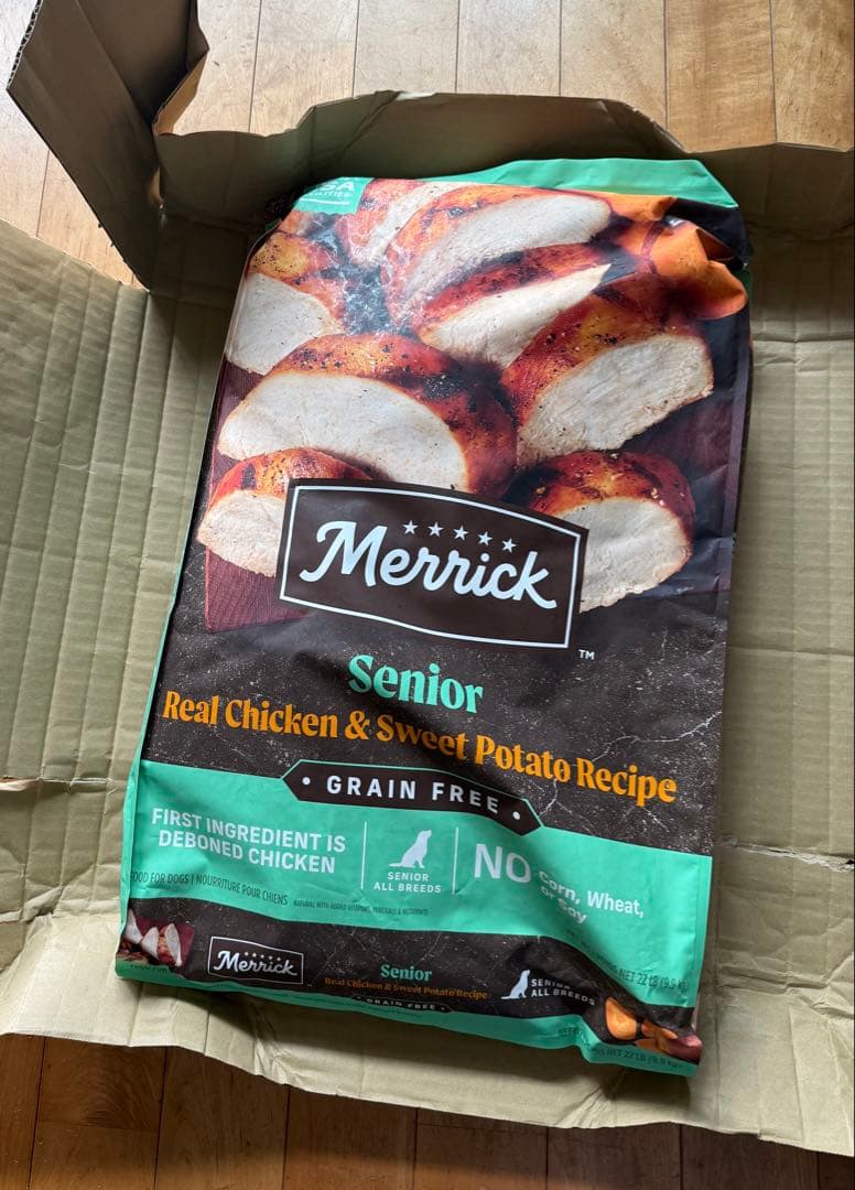ドッグフード　メリックシニアチキンスイートポテト9.9kg 未開封新品
