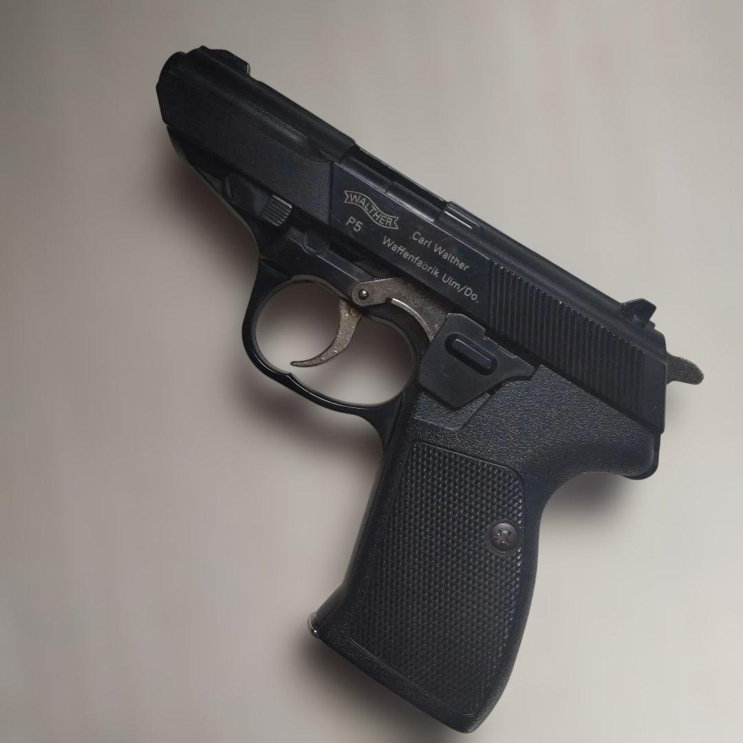 希少品 マツシロ製 ワルサーP5 モデルガン ABS樹脂 中古品