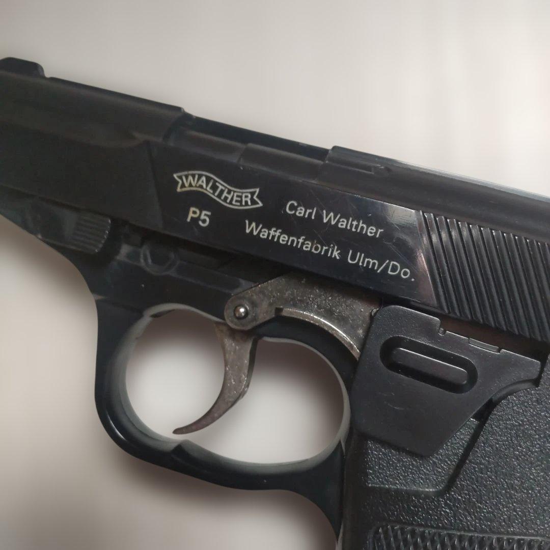 希少品 マツシロ製 ワルサーP5 モデルガン ABS樹脂 中古品