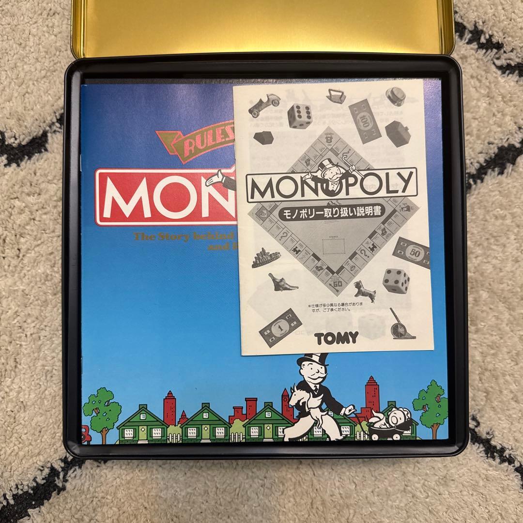 モノポリー◆1935年 記念版◆復刻版 限定版 缶入り コレクション