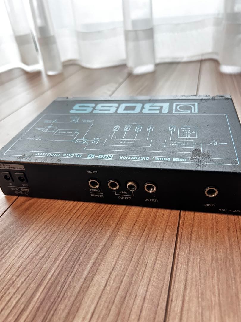 BOSS ROD-10 ラックエフェクター 歪み アナログ
