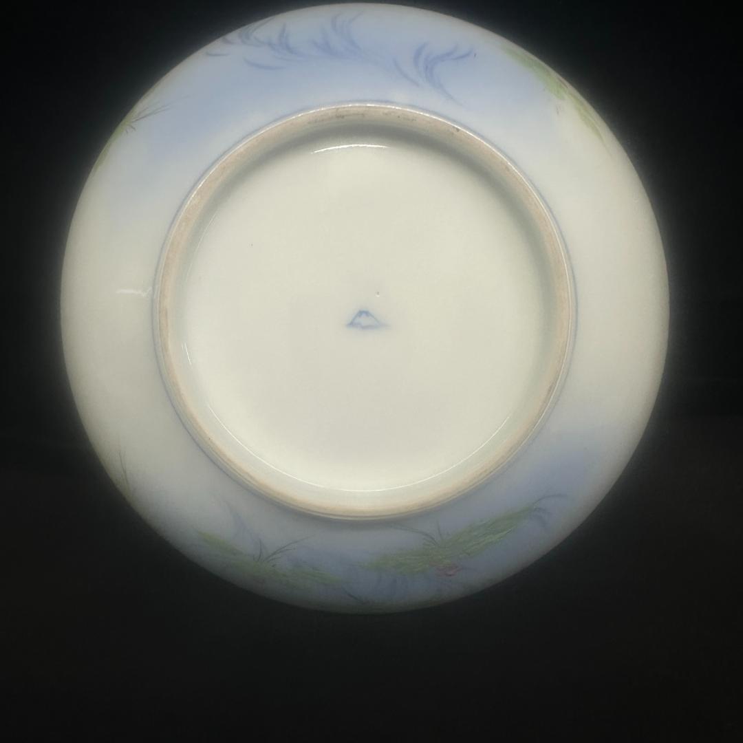 深川製磁　双鯉図　鉢