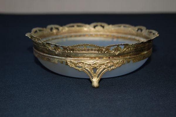 K1714 1940s ビクトリアンスタイル 装飾 デコレートディッシュ