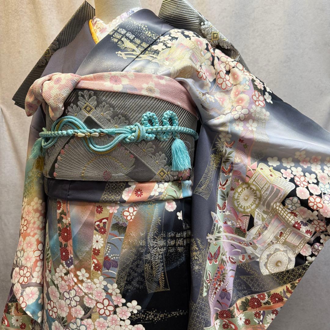 美品　振袖フルセット　古典柄　❤︎可愛い❤︎　長襦袢付き　156〜166cm