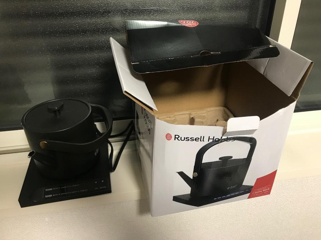Russel Hobs　T kettle Black 7106JP-BK
